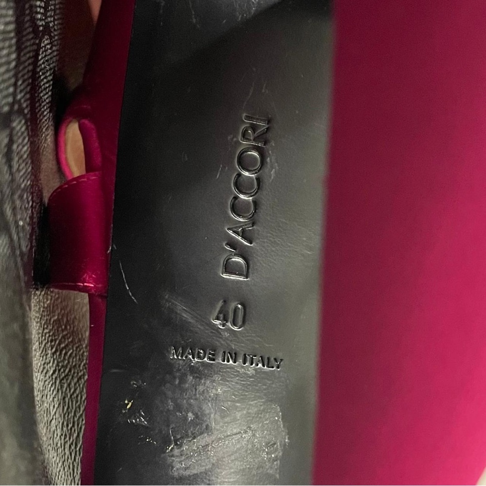 Elegant Fuchsia Heels by - Picture 5 of 5